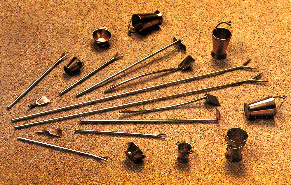 vessels of brass-alter tools